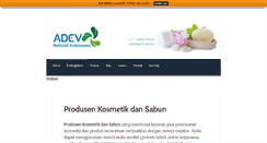 Desktop Screenshot of adevnatural.com